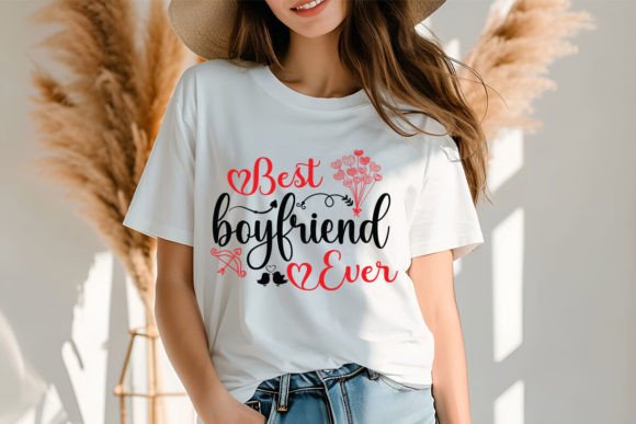 Best Boyfriend Ever SVG Design: Graphics for T-Shirt Designs & Local Branding
