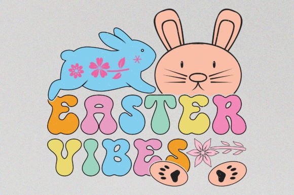 Easter Vibes Easter Day Sublimation SVG: Graphics for T-Shirt Designs & Branding