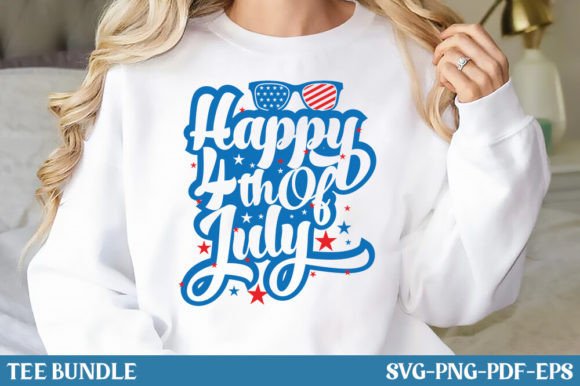 Happy 4th of July Graphics & T-Shirt Designs